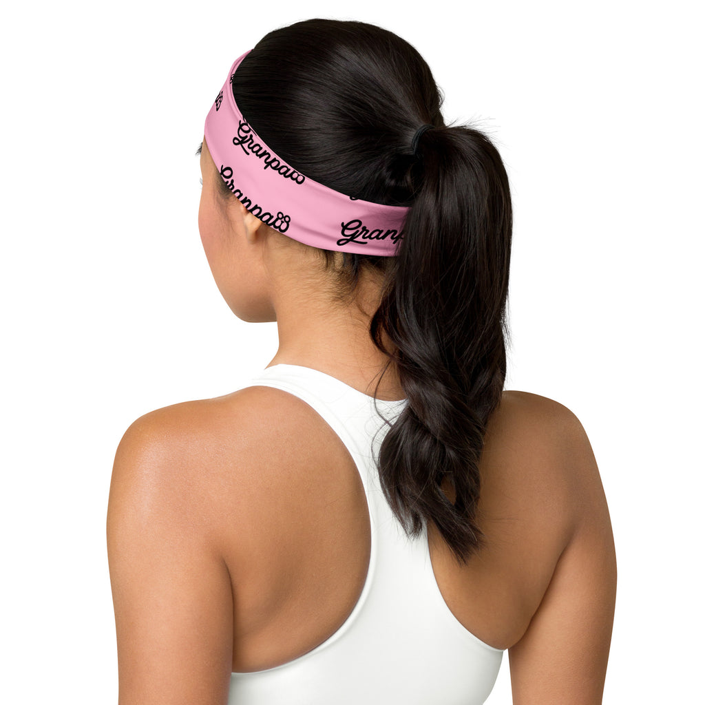 granpaw golf - unisex pink headband
