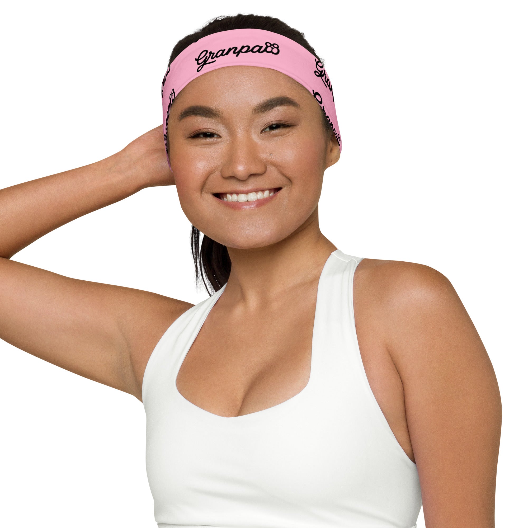 granpaw golf - unisex pink headband