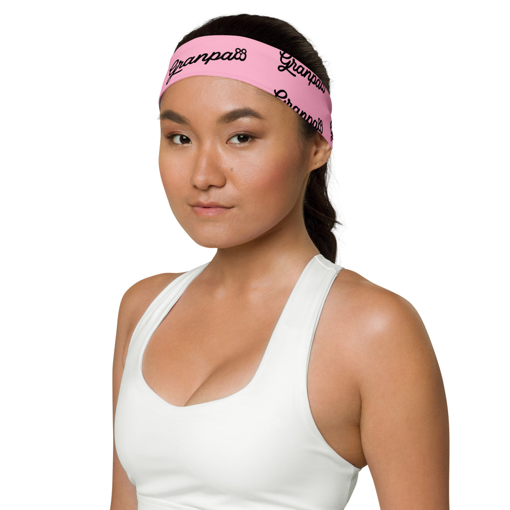 granpaw golf - unisex pink headband