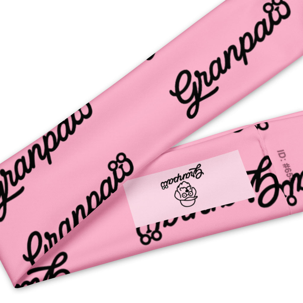 granpaw golf - unisex pink headband