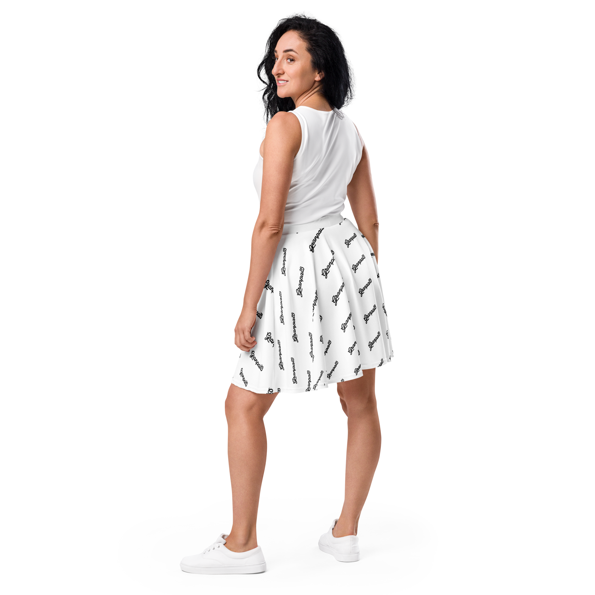 granpaw golf skirt-white