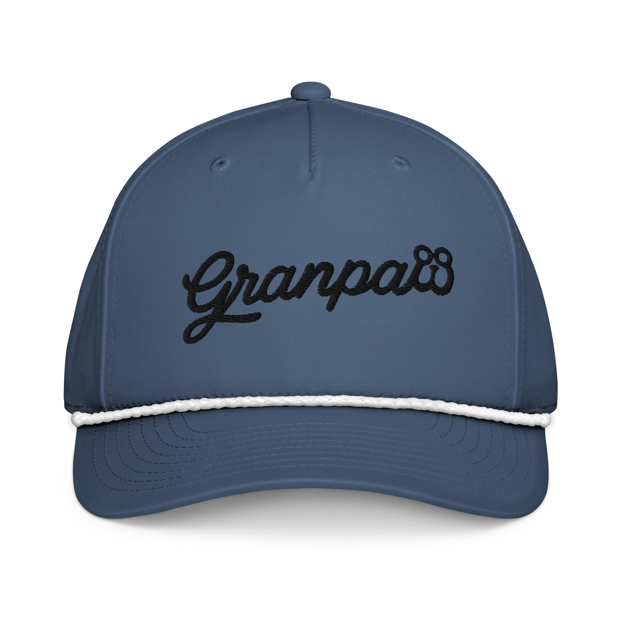 Blue cap with 'Granpaw's' text on a white background