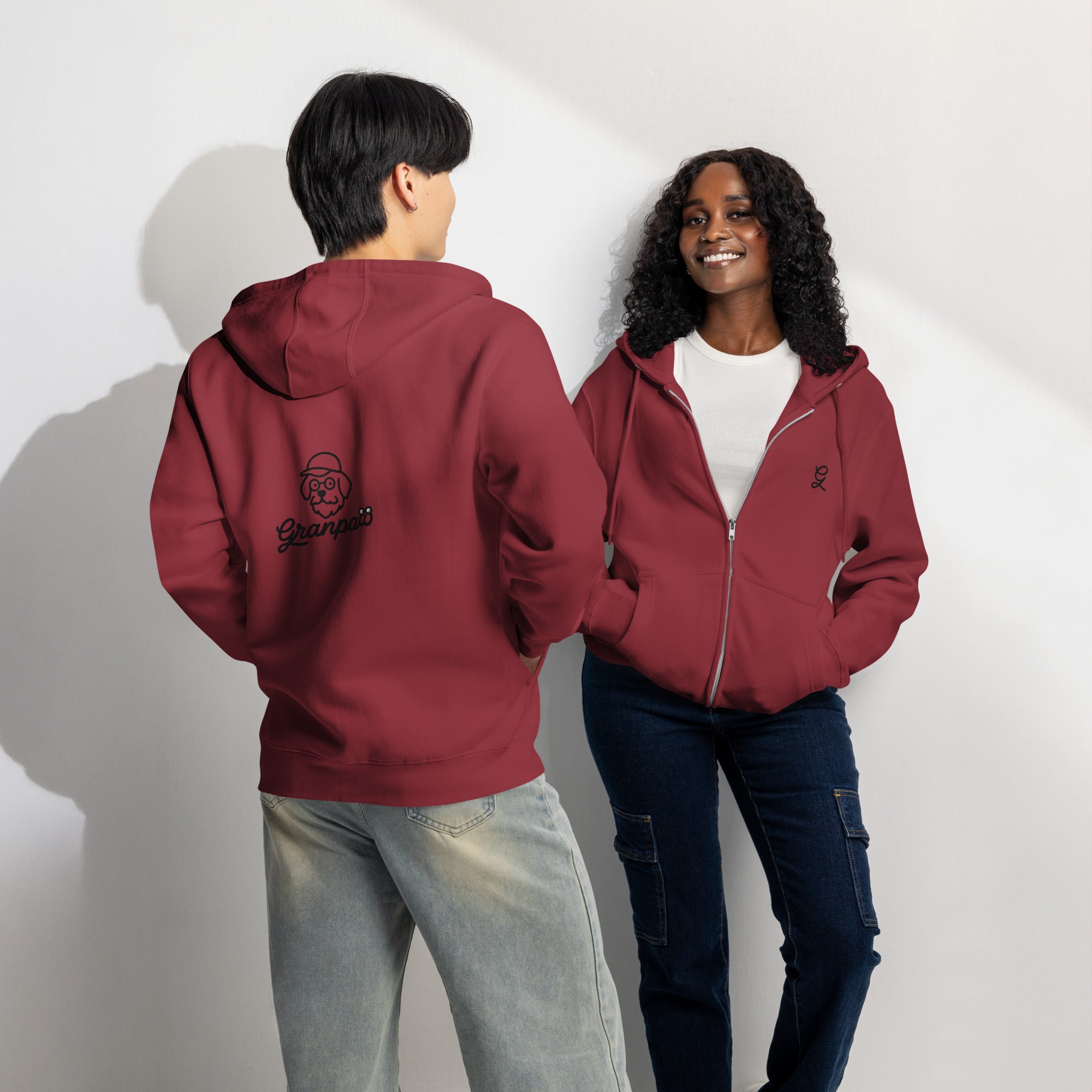 granpaw golf premium-full-zip-hoodie